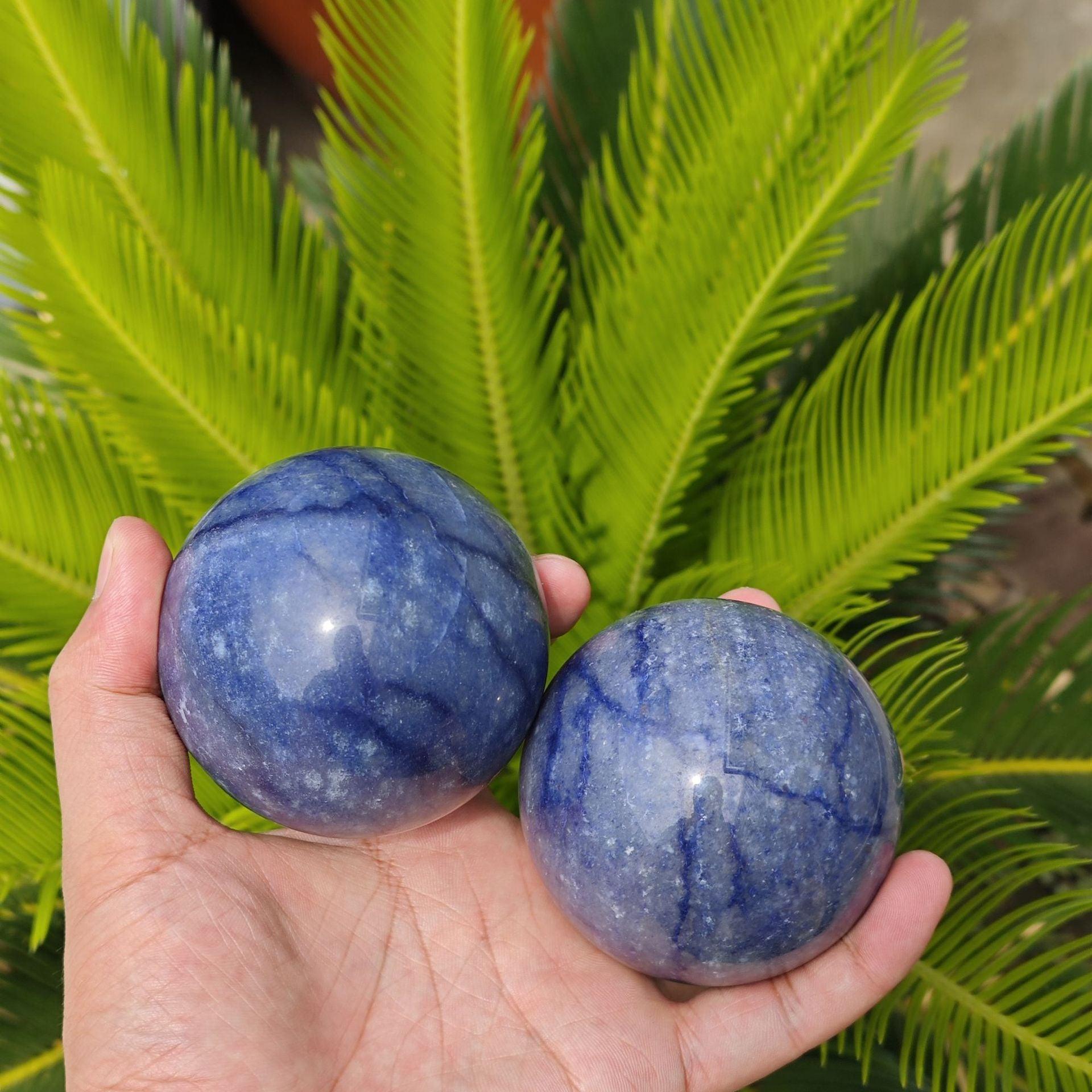 4-8cm Blue Aventurine sphere 1kg