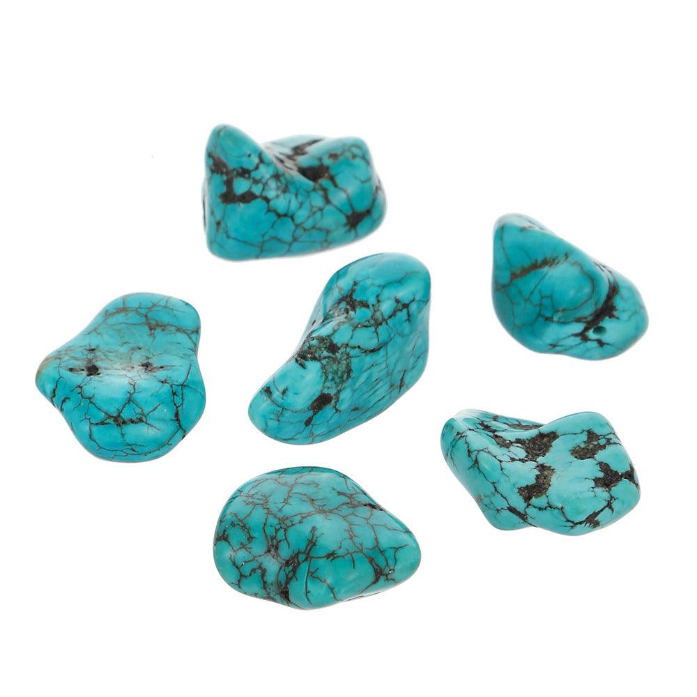1-2cm raw turquoise