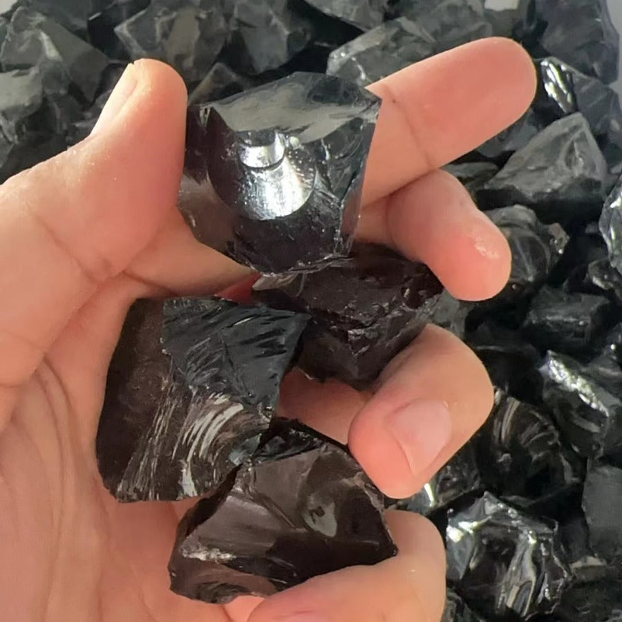 2-5cm raw obsidian 1kg