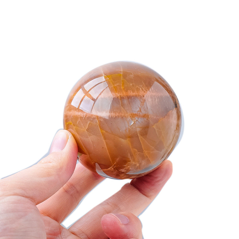 4-7cm pink moonstone sphere 1kg
