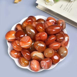 2-4cm red agate stone 1kg