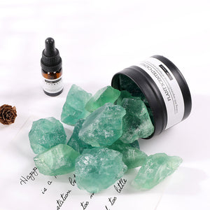 3-5cm raw green fluorite 1kg