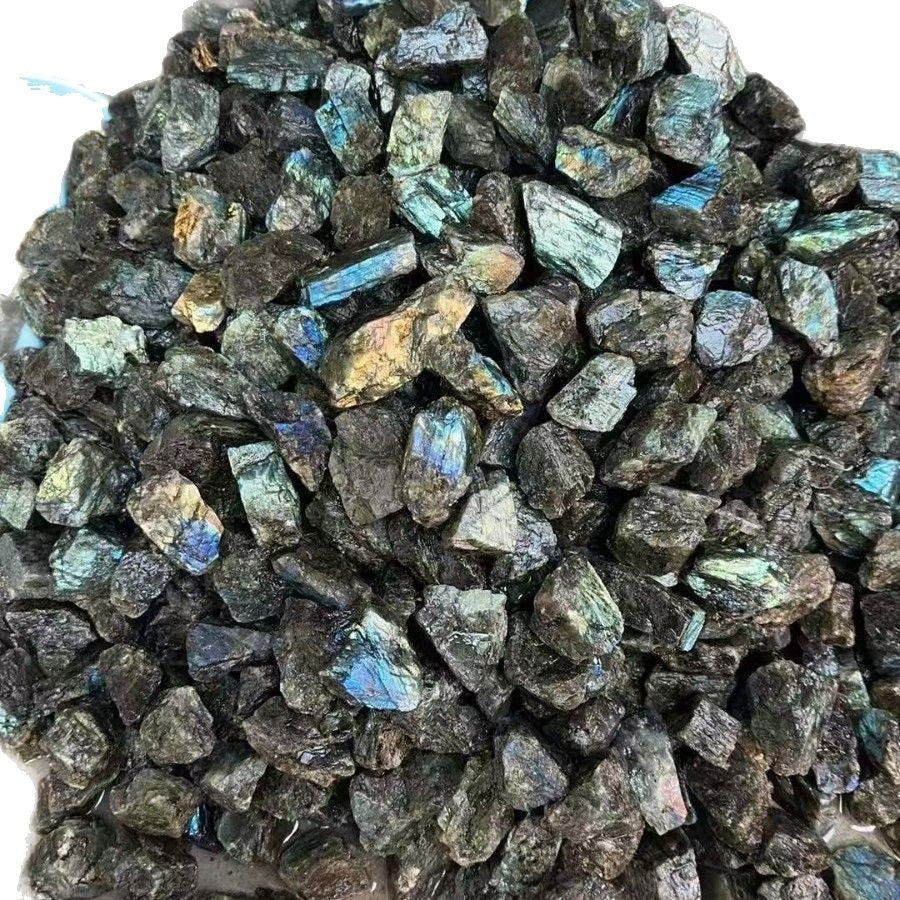 2-4cm raw labradorite 1kg