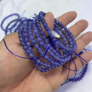 5-6mm tanzanite bracelet