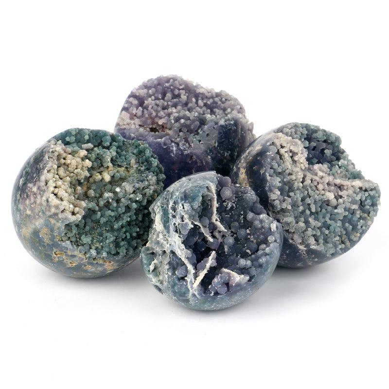 3-7cm grape agate sphere 1kg