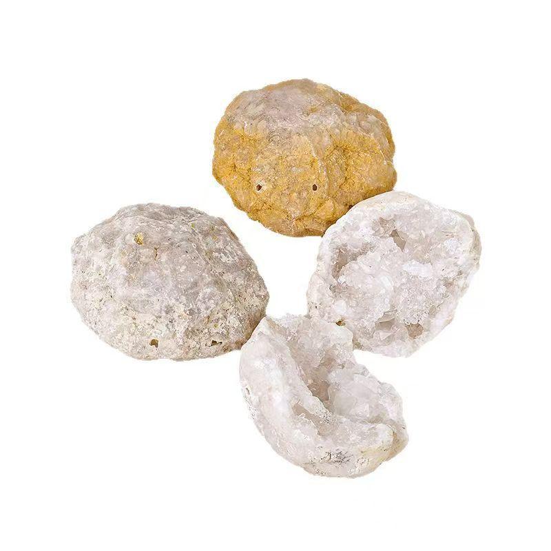 3-6cm white agate raw