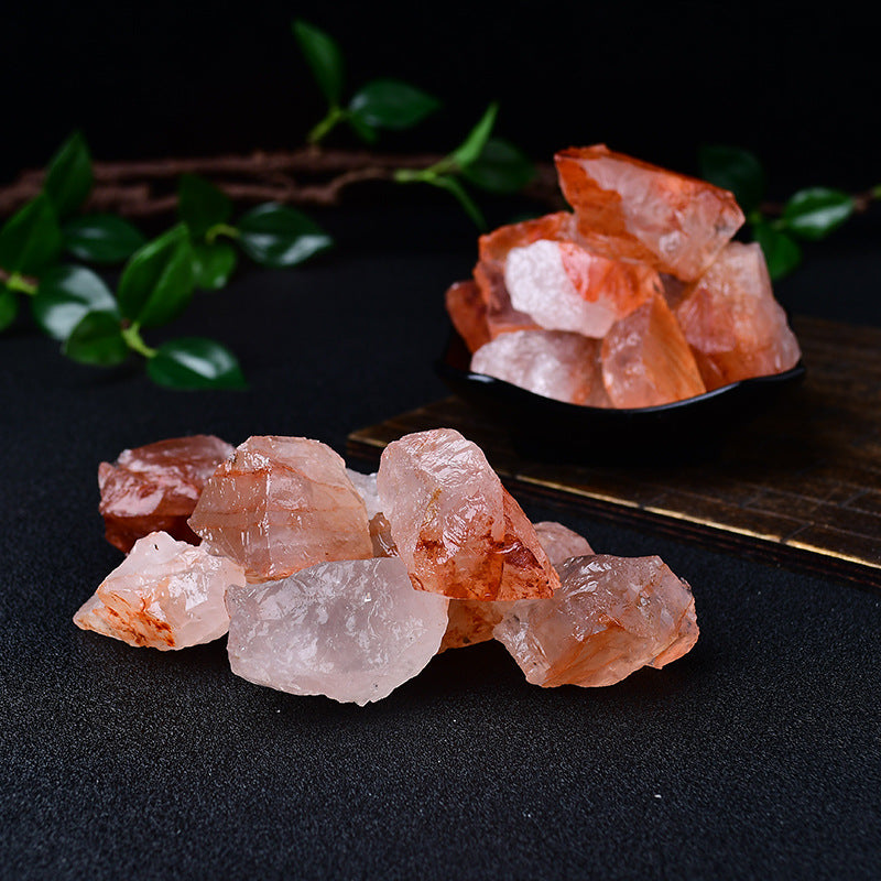 2-5cm raw fire quartz 1kg