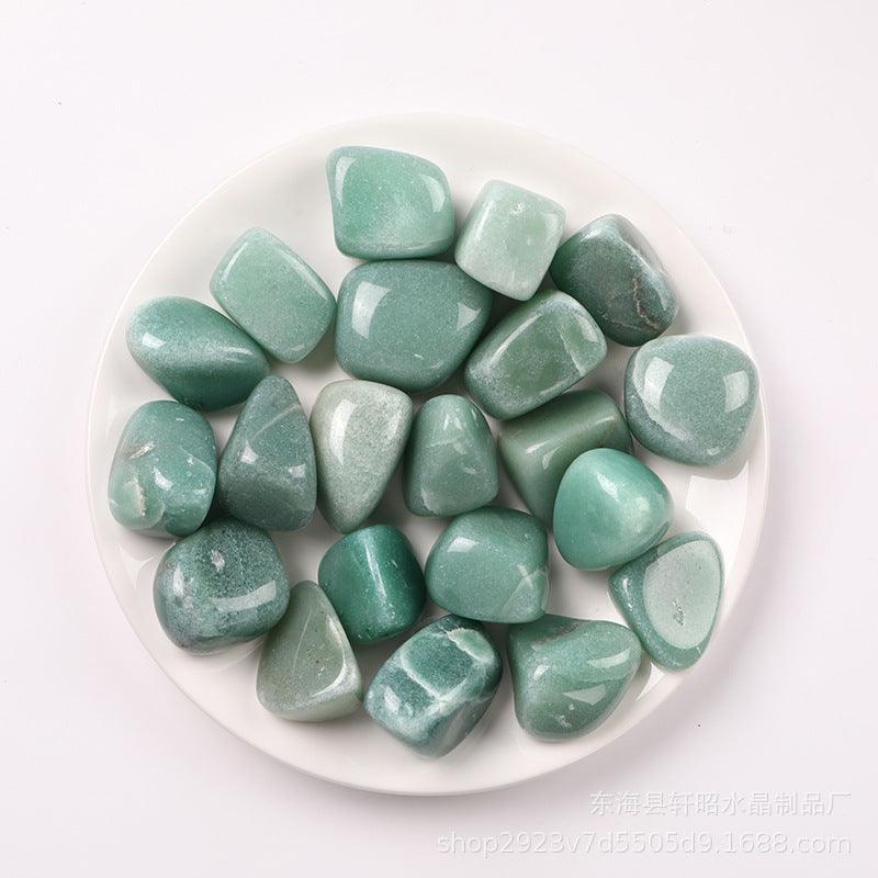 2-4cm green aventurine tumble stone 1kg