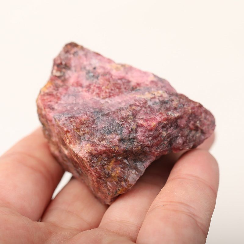 2-4cm raw rhodonite 1kg