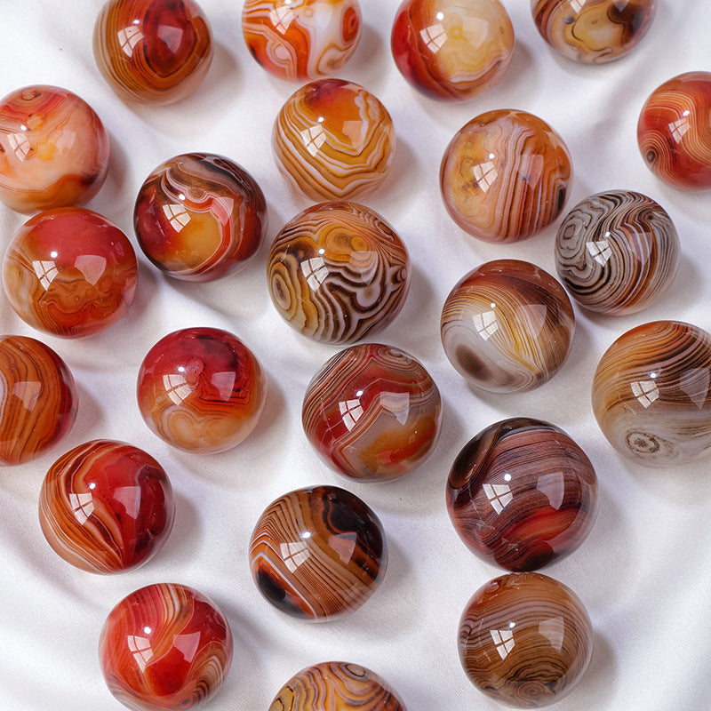 4-6cm sardonyx sphere 1kg