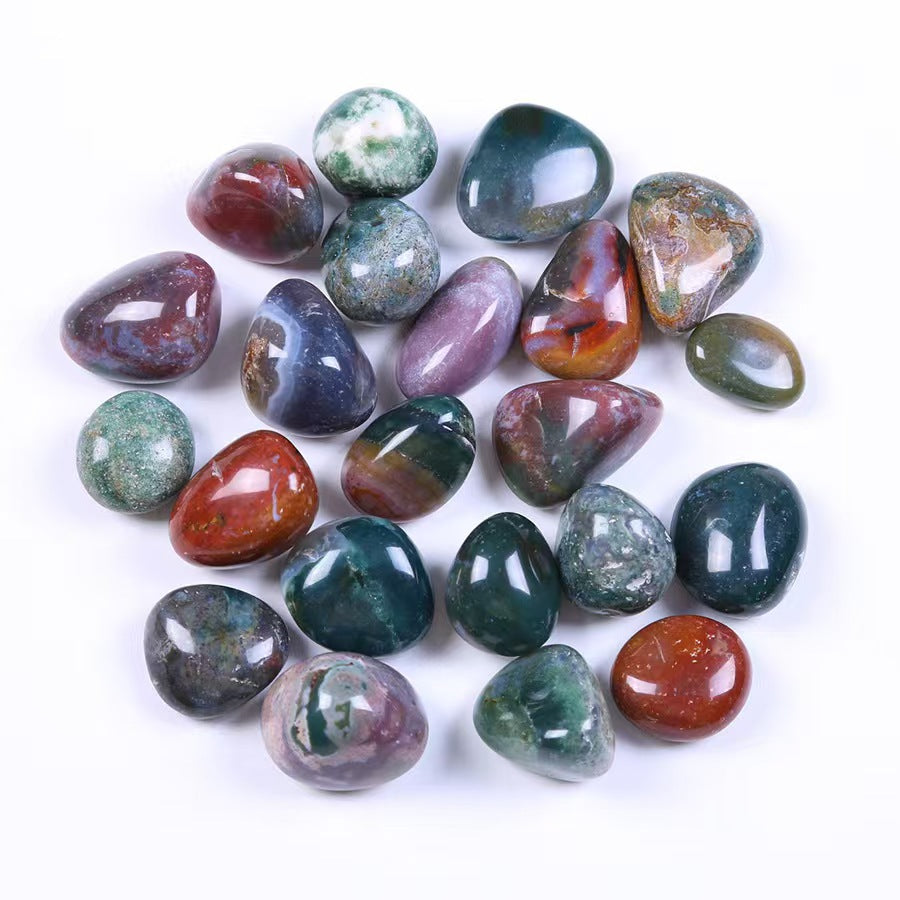 2-4cm ocean jasper tumbled 1kg