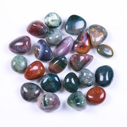 2-4cm ocean jasper tumbled 1kg