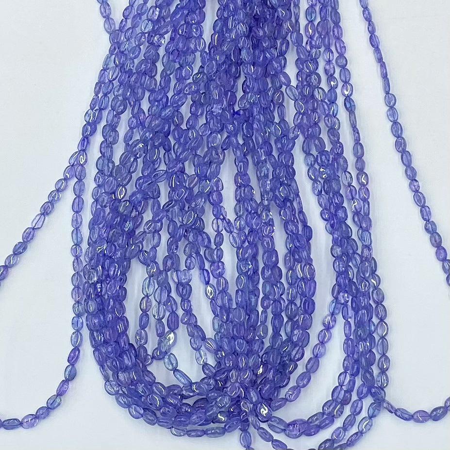 4-5mm tanzanite beads