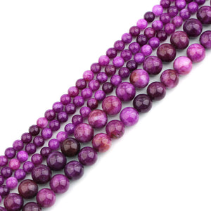8mm sugilite beads manmade