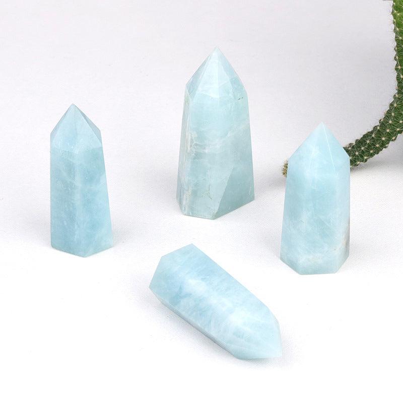 4-6cm Aquamarine tower 1kg