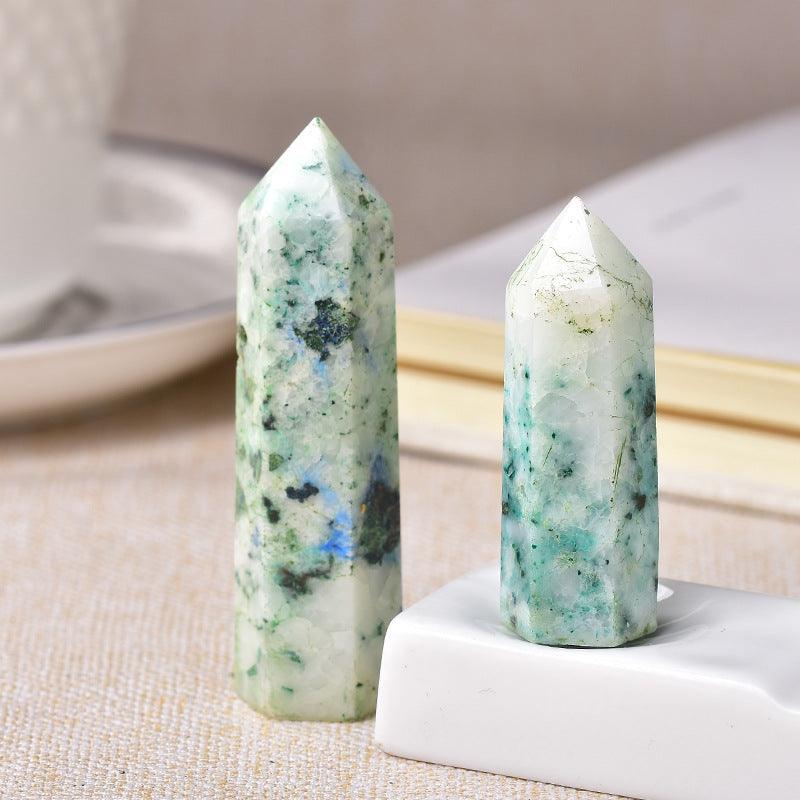 5-8cm Chrysocolla tower 1kg