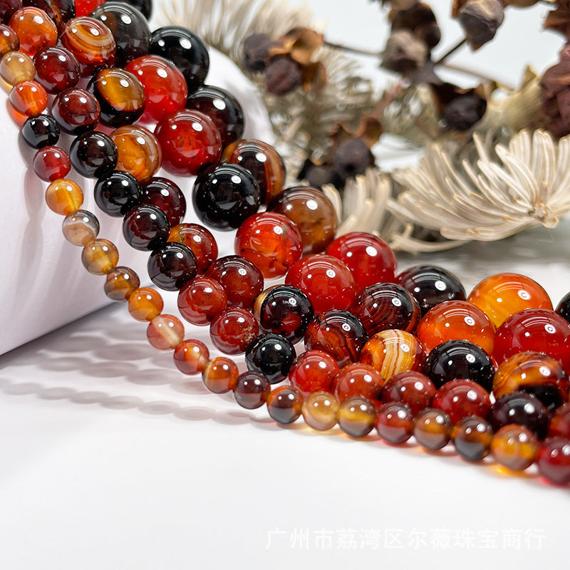 8mm sardonyx beads