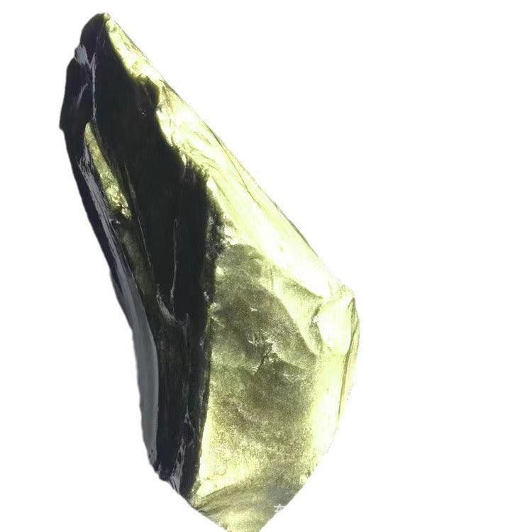 3-5cm raw gold obsidian 1kg