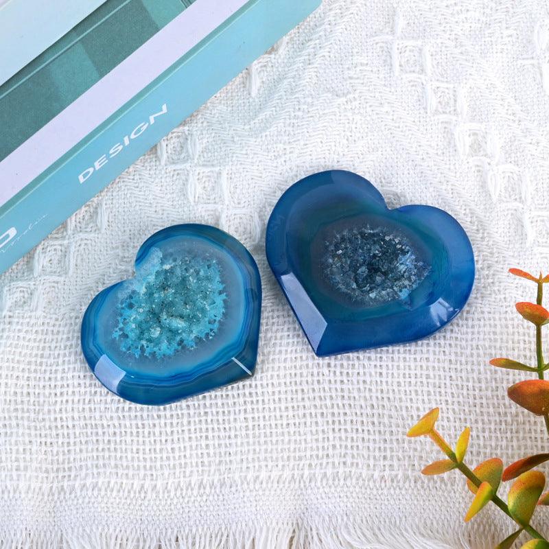 blue agate geode 1kg