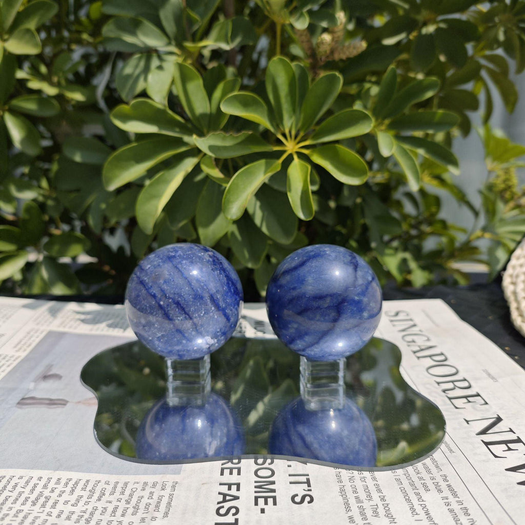 4-8cm Blue Aventurine sphere 1kg