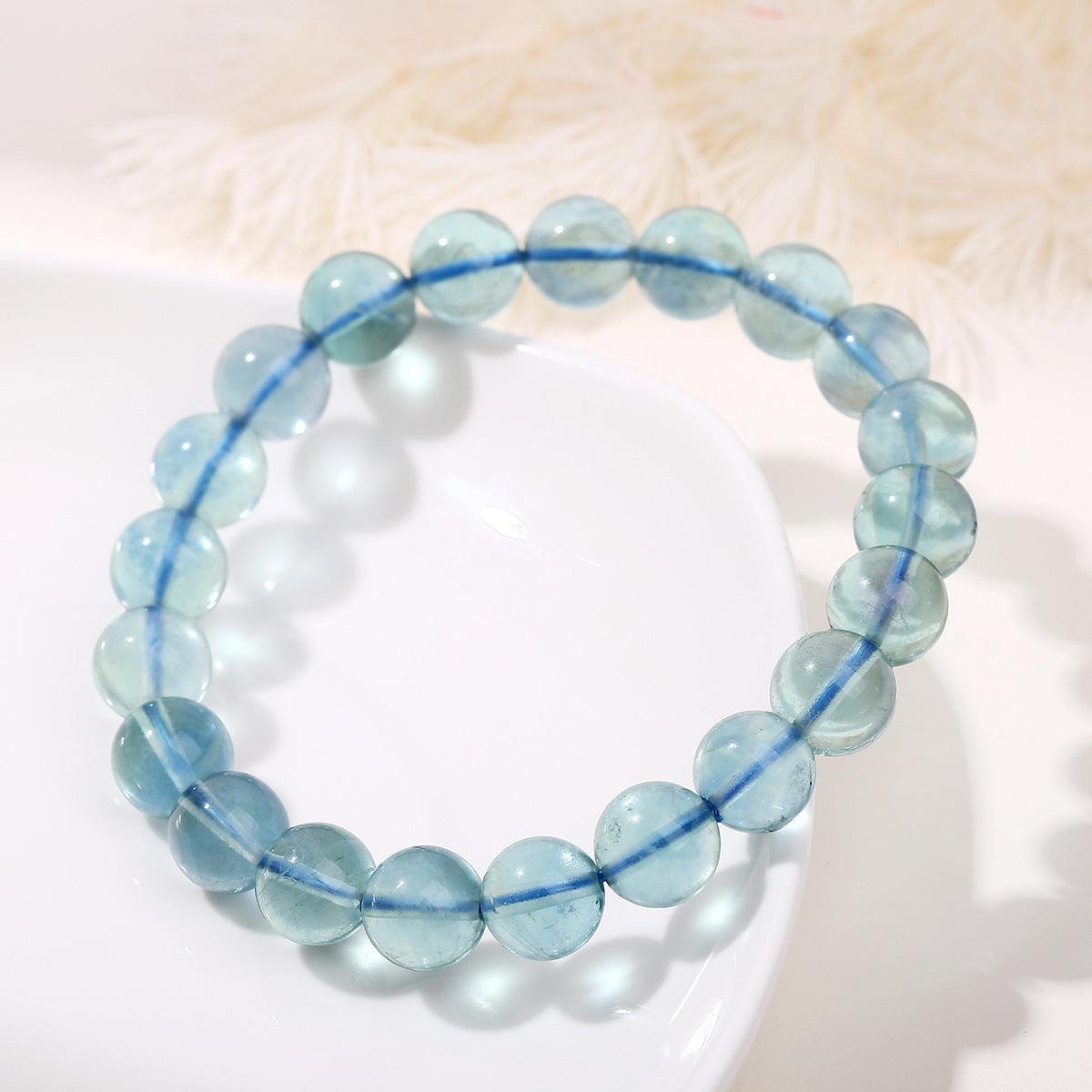 8mm Blue Fluorite bracelet