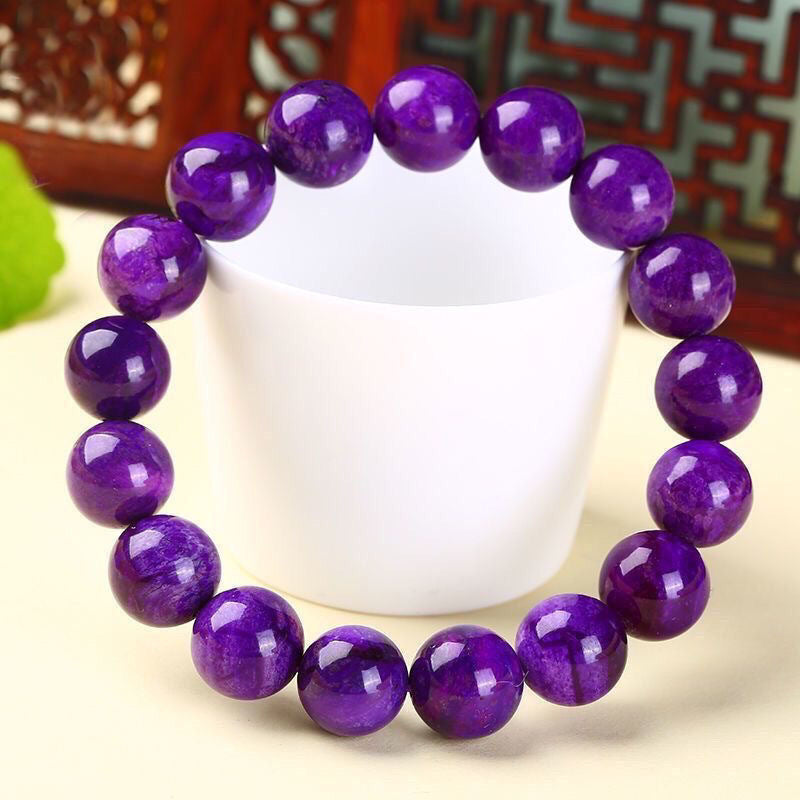 8mm sugilite bracelet manmade