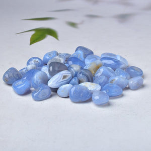 2-3cm blue lace agate tumbles 1kg