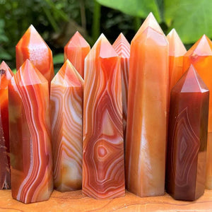 7-9CM carnelian tower Wholesale - Free Shipping Over 300USD - Price at $ 44.00 /pc