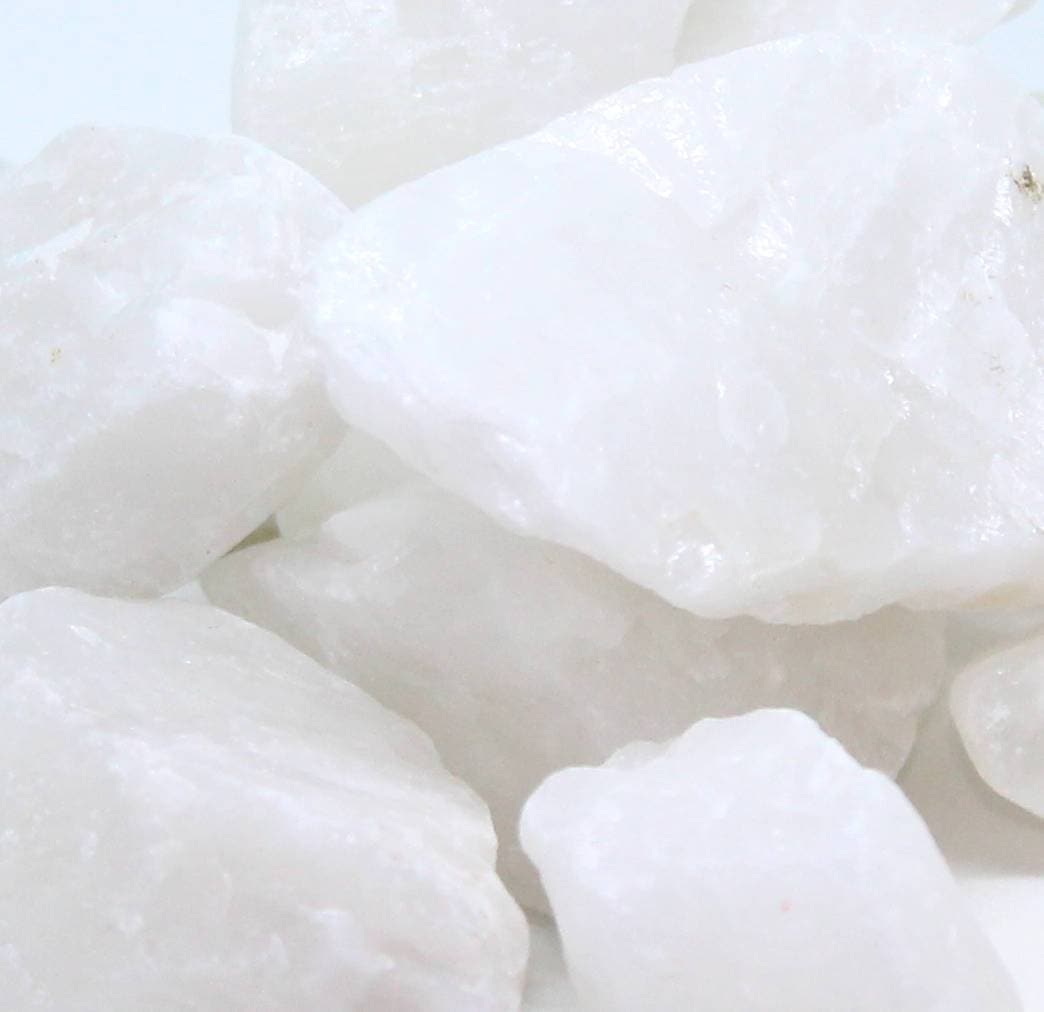 2-5cm raw milky quartz 1kg