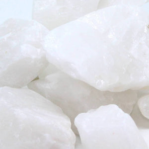 2-5cm raw milky quartz 1kg