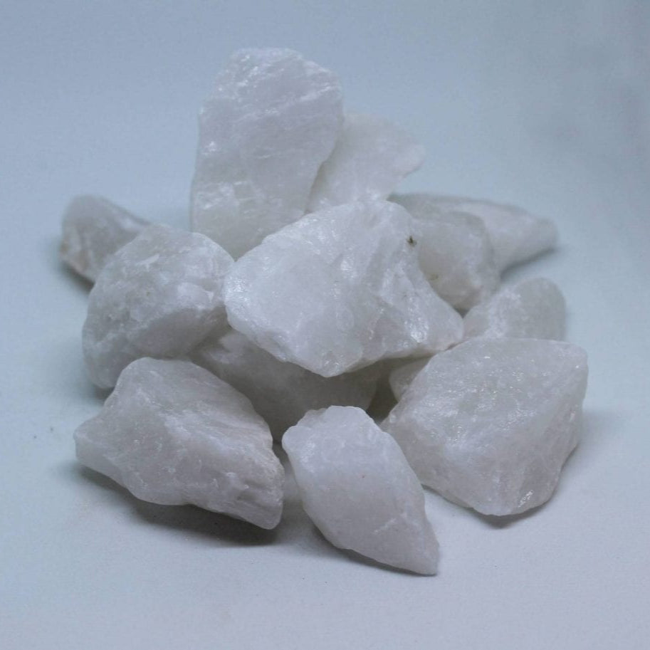 2-5cm raw milky quartz 1kg