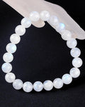 6/8/10MM Moonstone Bracelet Wholesale - Free Shipping Over 300USD - Price at $ 6.00 /pc