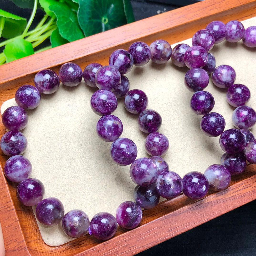 8/10/12MM Lepidolite Bracelet Wholesale - Free Shipping Over 300USD - Price at $ 18.00 /pc