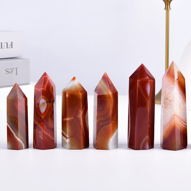 7-9CM carnelian tower Wholesale - Free Shipping Over 300USD - Price at $ 44.00 /pc