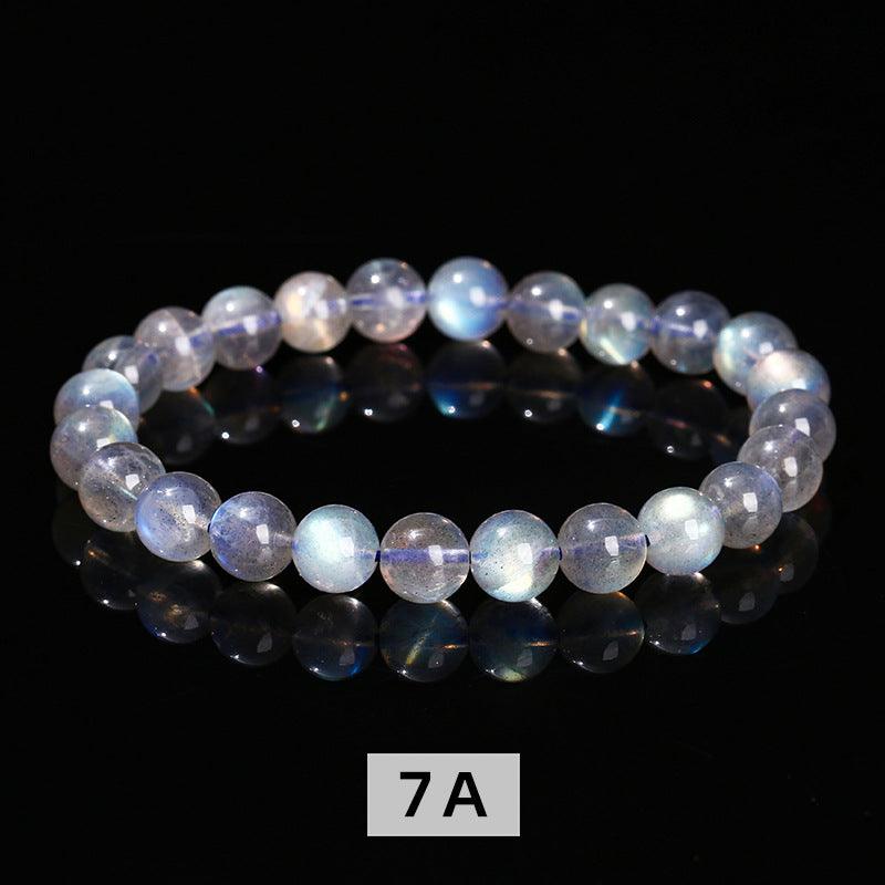 6/8/10mm Grey Moonstone Wholesale - Free Shipping Over 300USD - Price at $ 9.20 /pc