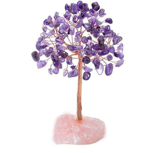 MLD rose quartz bonsai tree