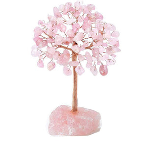 MLD rose quartz bonsai tree