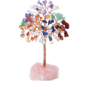 MLD rose quartz bonsai tree