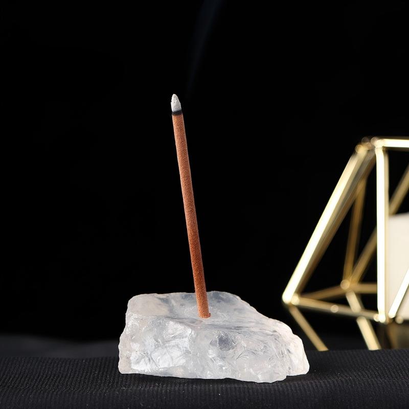 Crystal Stone Incense Holder Base 3mm hole