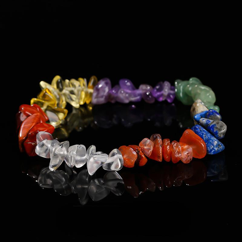 Crystal chips bracelet