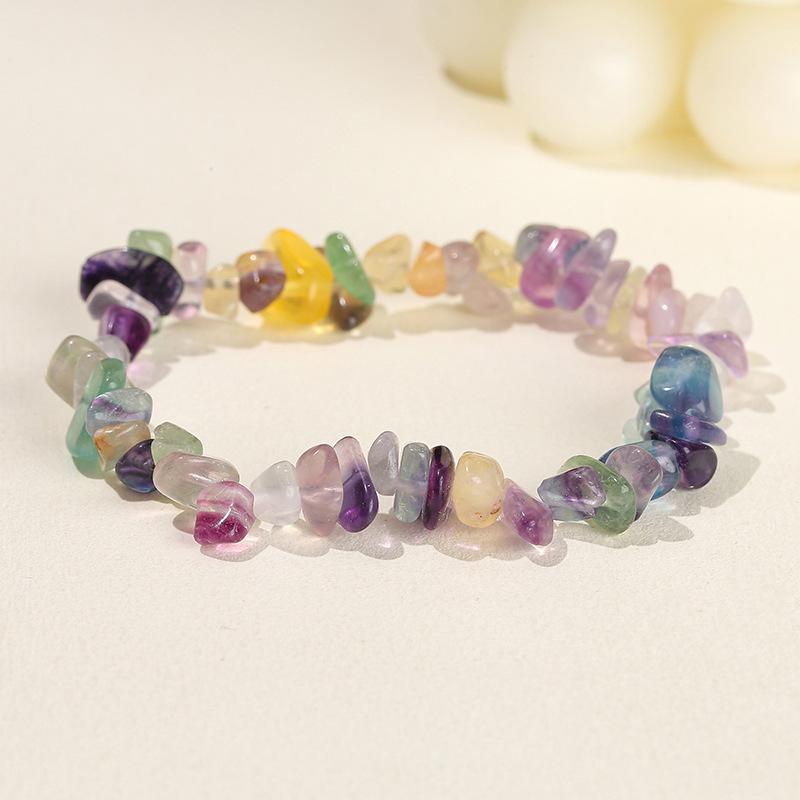 Crystal chips bracelet