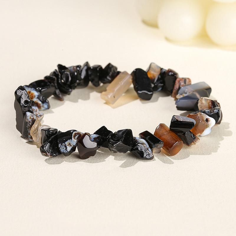 Crystal chips bracelet