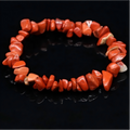 7 chakras crystal chips bracelet