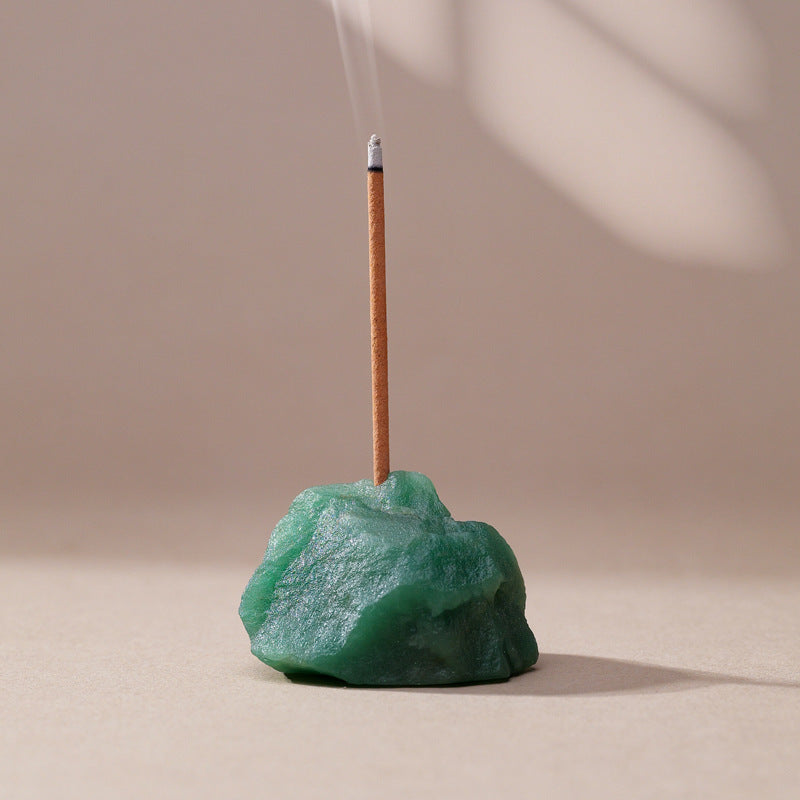 Crystal Stone Incense Holder Base 3mm hole