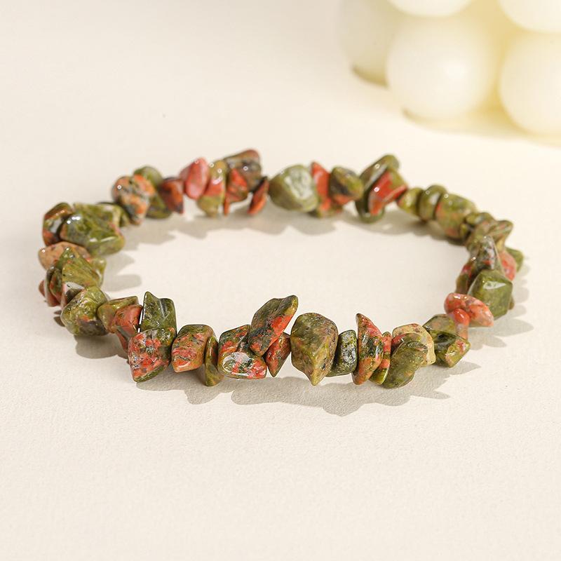 Crystal chips bracelet