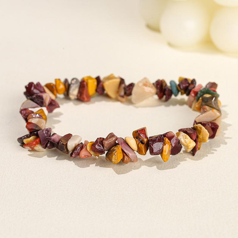 Crystal chips bracelet