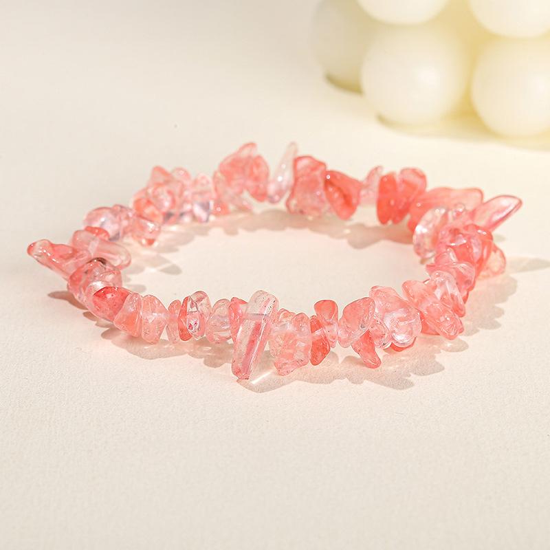 Crystal chips bracelet