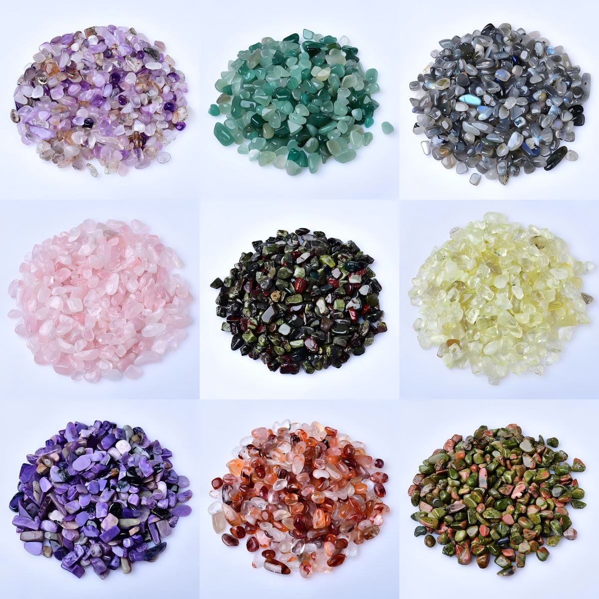 Crystal chips 3-12mm