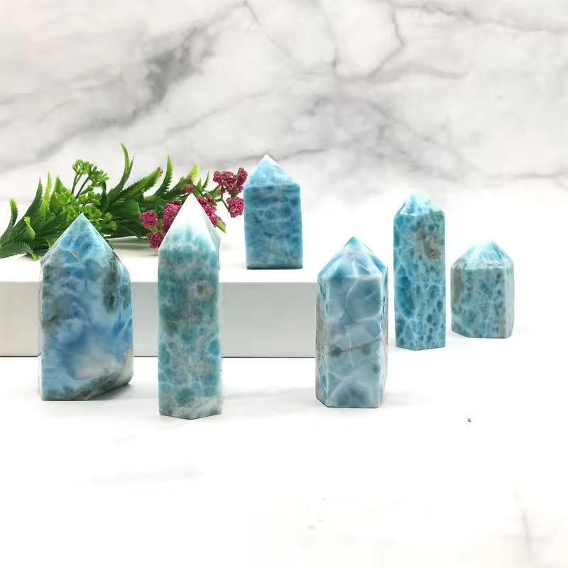 3-5cm larimar tower 100g