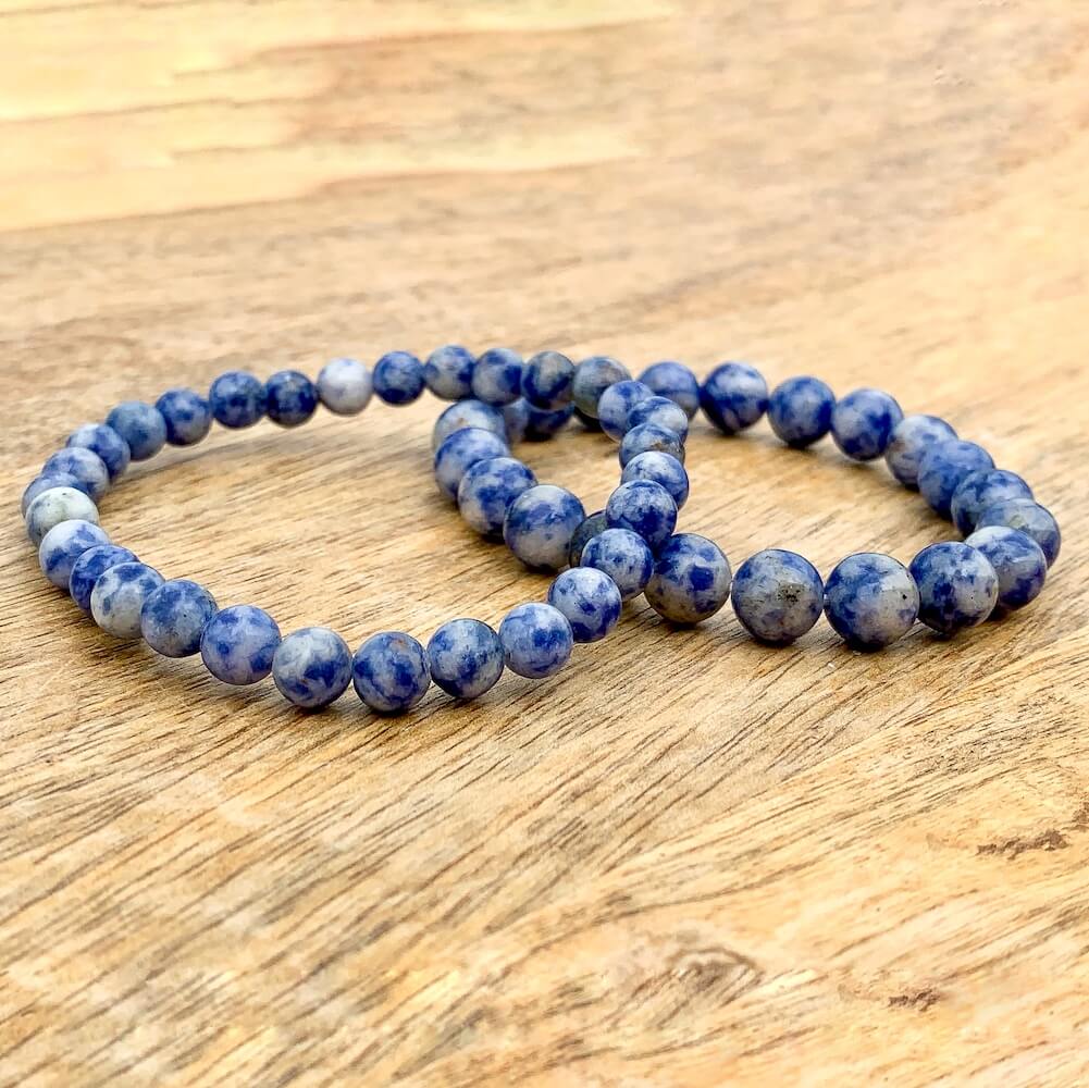 8mm blue jasper bracelet
